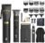 GTS Hair Clippers for Men Professional, Beard Trimmer Kits & Sets, Cordless Mens Hair Trimmer, Electric Shavers, Haircutting Machine with LED Display, for Barber 4 in 1