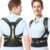 SHAPERKY Posture Corrector for Women and Men – Adjustable Upper Back Brace – Breathable Back Support straightener – Providing Pain Relief from Lumbar&Shoulder (Black L-XL)
