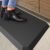 4/5 Inch Kitchen Mat Cushioned Anti Fatigue Rug Standing Desk Mats (Black)