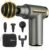 Jancane Mini Massage Gun with Case, Deep Tissue Muscle Massager with 6 Speeds & 4 Heads, Super Quiet Handheld Percussion Massager for Pain Relief, Athletes, Office Workers & Parents, Portable Gift