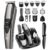 Rechargeable Beard Trimmer for Men: 𝟏𝟐-in-1 Grooming Kit
