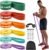 Zacro Resistance Bands Set with Door Anchor, Heavy Duty Pull Up Exercise Bands for Working Out, Muscle Power Strength Training, Physical Therapy, Home Fitness Gym Equipment for Men & Women
