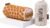 Glanzstück Berlin® Acupressure Neck Roll with Thermo Effect – 1,300 Flower Tips, Buckwheat Husk Fill for Warming or Chilling, Linen Cover – 12″ x 6″ Bolster Pillow for Neck, Shoulders & Lower Back