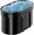 43 inch Collapsible Cold Plunge Tub, Foldable Ice Bath Tub with Insulated Lid, Large Size for Full-Body Immersion, Drainage Pipe for Easy Cleanup, Portable Design, Recovery & Muscle Relief Black
