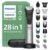 Philips Norelco All-in-One 9000 28-in-1 Trimmer, Face, Hair & Body, Steel