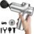 LEERCON Massage Gun Deep Tissue Mini Muscle Massager for Pain Relief, Grey