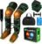 Lunix LX10 Full Leg Massager with Heat & Cold Therapy – Cordless Compression Boots for Circulation, Pain Relief & Recovery – Adjustable Fit with Extra Straps, Touchscreen Remote, Travel Bag