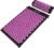 ProsourceFit Acupressure Mat and Pillow Set for Back/Neck Pain Relief and Muscle Relaxation, Large – Black/Pink
