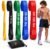 Pull Up Resistance Bands Set of 5, Heavy Duty Natural Latex Bands