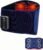 Cordless Back Massager Belt – FSA-HSA Eligible Red Light Therapy Massage Belt with 5 Heating Levels,3 Vibration Modes, Lower Back Massager for Pain Relief Deep Tissue,4 Motors,Battery-Powered (Blue)