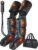 SHINE WELL Air Compression Leg Massager with Heat for Circulation and Pain Relief, Foot Calf & Thigh Recovery Compression Boots, Sequential Compression Device for Workout Relaxation, Gift for Mom Dad