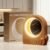 blonbar Dual Alarm Clock for Heavy Sleepers, Dimmable Moon Lamp Gifts