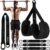 HOXWC Pull Up Assistance Bands, Adjustable Heavy Duty Resistance Band for Pull Up, 3 Pull Up Bands, Comfortable Fabric Feet/Knee Rest, Assistance Bands for Pull-Up, Home Fitness, Body Stretching