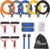 14 PCS Exercise Resistance Bands with Handles Set, Workout Bands for Men