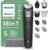 Philips Norelco All-in-One 5000 18-in-1 Trimmer, Face, Hair & Body, Black