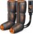 JZBRAIN Air Compression Leg Massager with Heat for Circulation, Pain Relief