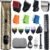 Beard Trimmer for Men, Electric Shavers Razor Mens Shaver Men Professional Waterproof 5 In 1 Grooming Kit With Adjustable Comb LED Display Storage Bag