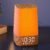 Sunrise Alarm Clock with Sound Machine, Nature Wake Up Light, Wood Grain