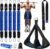 ALongSong Pull Up Assistance Bands with Foot Support Pedal – Upgraded Heavy Duty Resistance Bands Adjustable Weight/Height with Bands&Measured Strap for Strength Training Home Gym