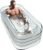 Inflatable Ice Bath Tub -XL Clear See Through – Ice Plunge Tub for Cold Water Therapy – Portable Cold Plunge Tub – Indoor & Outdoor – Inflatable Tub for Adults – Ice Tub for Athletes – Cold Tub