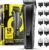 The Beard Club Pro Beard Trimmer for Men – Professional Men’s Hair Trimmer for Barbers – Electric Cordless Rechargeable High Power 13,000 RPM – 10 Guides – Taper Lever – Diamond Like Carbon Blades