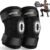 Jaffick 7MM Neoprene Knee Compression Sleeve for Weightlifting (1 Pair),XXL
