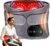 Cordless Heating Pad for Back Pain with Red Light Therapy, 3-in-1 Waist Belt & Vibration Massager, Rechargeable Wrap for Lower Back, Waist & Abdomen, 3 Heat & 3 Massage Modes, 180 Min Battery